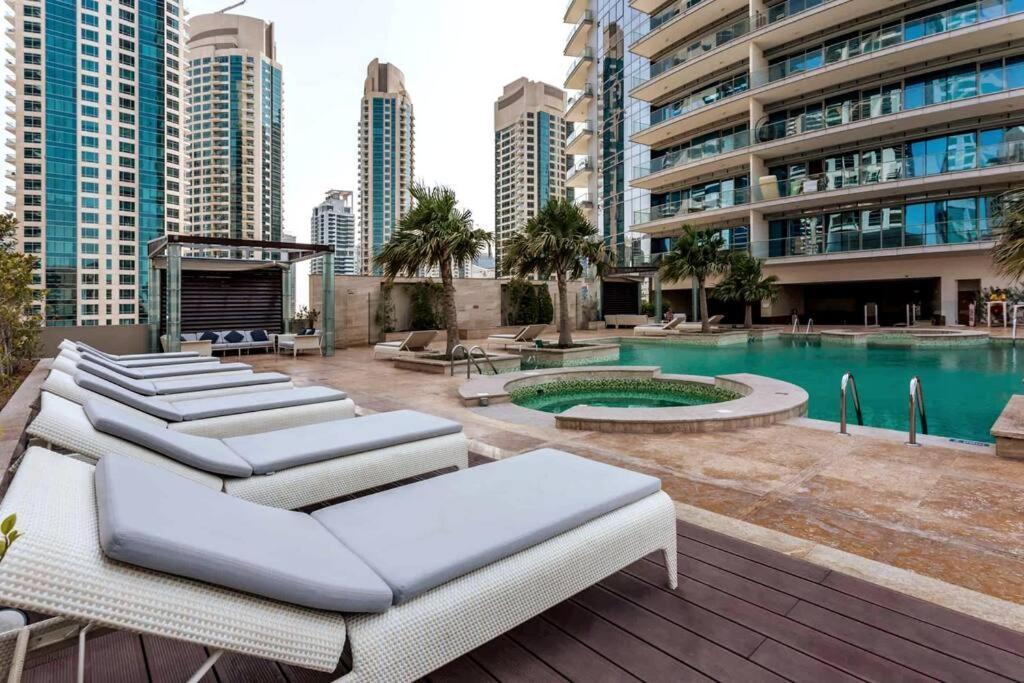 Trident Grand Residence - Luxury 2Br Marina And Sea View Dubai Exteriör bild